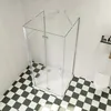 120x80cm 195cm Duschtür 6mm ESG Nano Glastür Falttür Produktbild-Vorschau 2
