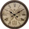 Horloge murale Tomy avec carte du monde 51 cm Voir les images du produit 1