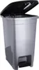 Orion | Odpadkový koš s pedálovým mechanismem - 15 l - Šedý Náhled obrázku produktu 4