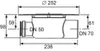 TECEdrainpoint S évacuation, avec bride universelle Seal Anteprima dell’immagine prodotto 2