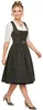 MarJo Dirndl Eschau, traditionell, 65 cm Länge, Moosgrün, Produktbild-Vorschau 6