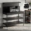 HOMCOM Werkbank 122 x 61 x 156 cm Arbeitstisch mit Produktbild-Vorschau 5