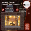 Spielwerk® Calendrier de l'Avent en bois réutilisable Voir les images du produit 1