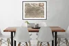 MuchoWow® Gerahmtes Poster Karte der Niederlande 80x60 cm - Produktbild-Vorschau 3