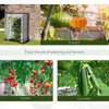 Mini skleník 100x50x150 cm, PVC/ocel Náhled obrázku produktu 16