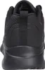 The back view of a black Skechers Uno Lite sneaker. Produktbild-Vorschau