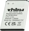 vhbw Akku Ersatz für Swisstone RCB03S02 für Handy Produktbild-Vorschau 8