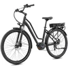 E-Bike Cityrad Mittelmotor 28 Zoll Cityrad E-Fahrrad Damen Produktbild-Vorschau 1