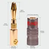 8x Bananenstecker NEXMEX 24K vergoldet High End Stecker Produktbild-Vorschau 3