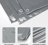 Telone Wiltec resistente alle intemperie grigio, telone Anteprima dell’immagine prodotto 4
