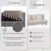 Merax Tagesbett Schlafsofa 90x200 cm mit Samtbezug, Produktbild-Vorschau 8