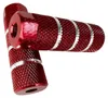 Ejes de aluminio para patines BMX / Reposapiés M10 – Rojo, Vista previa de la imagen del producto 2