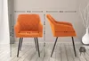 Lot de 2 chaises de salle à manger CLP Shila orange - Voir les images du produit 2