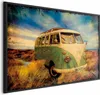 Posterpapier Poster - Retro Bus 90x60 cm Menschen Produktbild-Vorschau 1