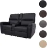 2er Kinosessel HWC-K17, Relaxsessel Fernsehsessel Sofa, Produktbild-Vorschau 9
