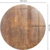 Rostige Textur auf Metall – Glasbodenplatte für – Kaminofen Produktbild-Vorschau 4