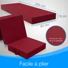 ELONEO Matelas pliable, matelas d'invité, matelas pliable Voir les images du produit 8