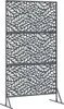 vidaXL Sichtschutz 100 x 50 x 180 cm Stahl Anthrazit Produktbild-Vorschau 6