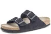 Birkenstock Arizona Wildleder Blau Schmales Fußbett - Produktbild-Vorschau 27