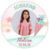 Tortenaufleger essbar individuell Einschulung 20cm Fondant Produktbild-Vorschau 1