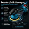 AJIEQAQ Akku Poliermaschine 21V MAX, Exzenter Polierer Produktbild-Vorschau 9