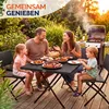 CASARIA® Polyrattan Balkonmöbel 3 tlg. Klappbar Produktbild-Vorschau 8
