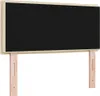 vidaXL Testiera crema 80 cm in tessuto Anteprima dell’immagine prodotto 4
