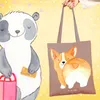 Mr. & Mrs. Panda Uni Tasche Corgi Po - Braun Pastell - Produktbild-Vorschau 2