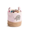 Zeller 14276 Aufbewahrungskorb 'Elefant', Polyester/Jute, Produktbild-Vorschau 3