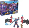 A product box and the toy it contains are shown against a white background. Produktbild-Vorschau