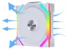 Lian Li UNI FAN SL Wireless 120 Reverse Blade Custodia per Anteprima dell’immagine prodotto 8