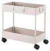 Carrello Relaxdays, 2 ripiani, carrello da servizio, Anteprima dell’immagine prodotto 8