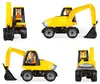 Lena Truckies Excavator, Bager, 2 rok / roky, Čierna, Žltá Náhľad obrázku produktu 16