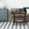 Relaxdays Rollwagen, 3 Ablagen, Industrial Design, HBT: Produktbild-Vorschau 2