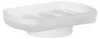 Smedbo XTRA - Ersatzseifenschale aus mattem Glas L348 Produktbild-Vorschau 1