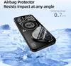 A black phone case is shown at an angle, with a background of ice and snow. Produktbild-Vorschau