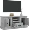 vidaXL TV-kast, betonkleur, 100x35,5x45 cm, houtvezelplaat Productafbeelding-voorbeeld 5