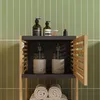 Badregal 'Kydesby' 83 x 39 x 30 cm mit 1 Tür und 2 offenen Produktbild-Vorschau 8