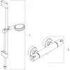 Hansgrohe Combinazione doccia Crometta Vario/ Ecostat 1001 Anteprima dell’immagine prodotto 5