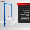 LAVITA Vorwandelement für Bidet LAV 500 + Wand-Bidet Sofi Produktbild-Vorschau 3