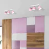 Deckenleuchte Dixie Pink 3Xgx53 Deckenlampe Kinderzimmer Produktbild-Vorschau 2