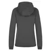 Dunkelgrauer Kaos Hoody W von La Sportiva; Rückansicht; für Damen; geeignet für Freizeit und Sport. Produktbild-Vorschau