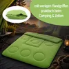 Coperta trasformabile 2 in 1 - 135x200 cm Verde Anteprima dell’immagine prodotto 4