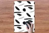 MuchoWow® Mauspad Mousepad Federn - Schwarz und weiß - Produktbild-Vorschau 3