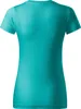 Einfaches Damen-T-Shirt, 100% Baumwolle, unbedruckt, Produktbild-Vorschau 5
