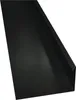 PRECIT Winkelblech mit Wasserfalz Tiefschwarz RAL 9005 2000 Produktbild-Vorschau 1