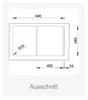 BLANCO ZENAR 45 S, Schrankwaschbecken, Silgranit, Produktbild-Vorschau 11