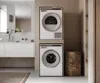 Hoge kast voor badkamer, geschikt voor wasmachine en droger Productafbeelding-voorbeeld 5