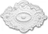 PROFHOME 156029 Rosette aus Polyurethan Deckenrosette Produktbild-Vorschau 1