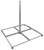 PremiumX SAT Balkonständer 4x50x50cm Stahl 1m Mast Produktbild-Vorschau 1